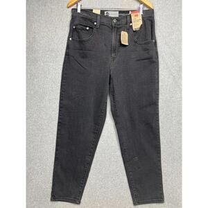 90s Y2k Sliver Tab Levis High Waisted Mom Jeans Denim Tapered Womens 31 X27